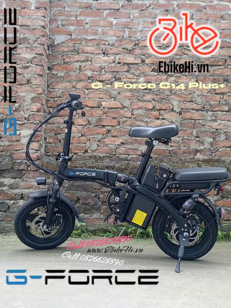 Xe đạp điện trợ lực gấp gọn G-Force C14 Plus+ Xe đạp điện trợ lực gấp gọn G-Force C14 Plus+